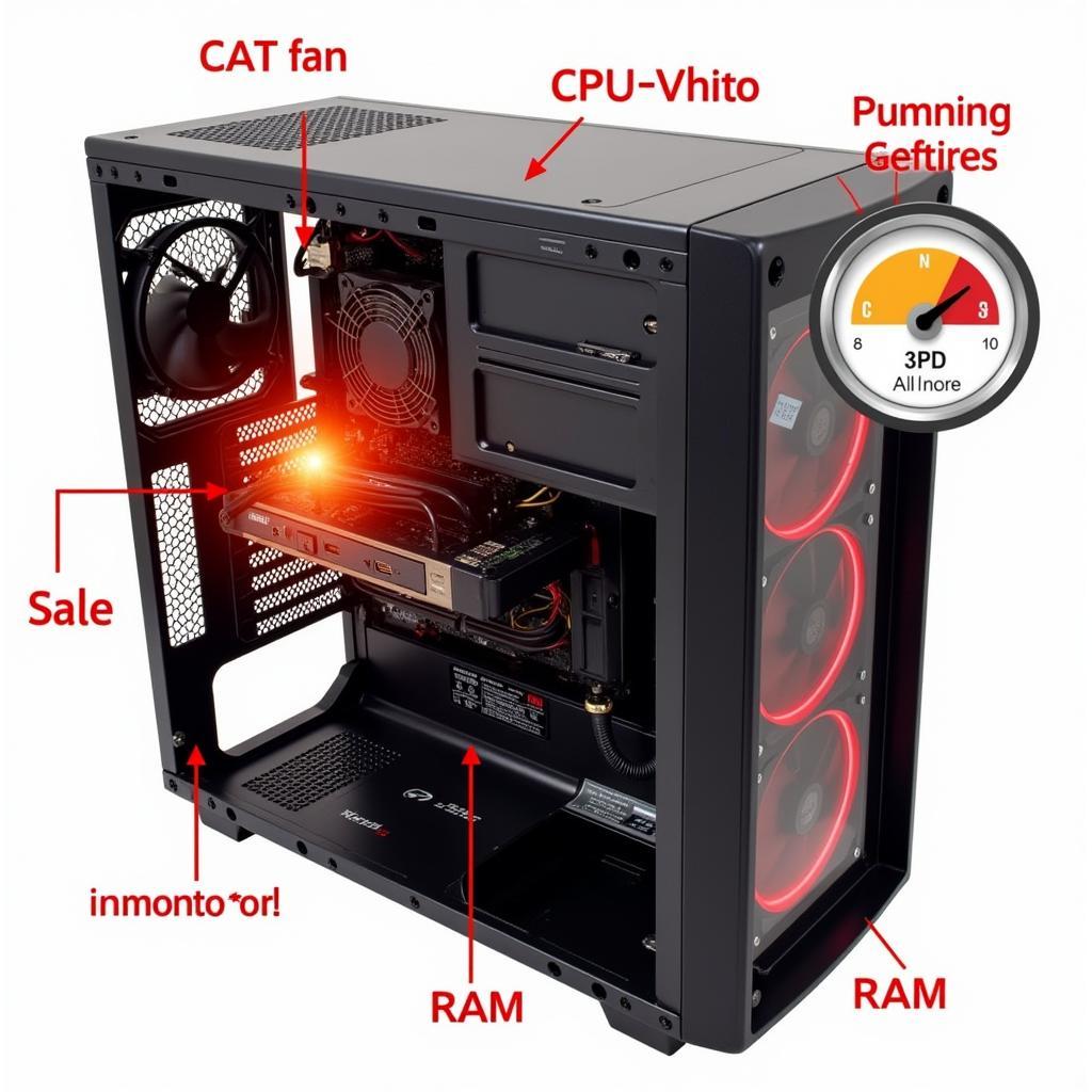 Computer overheating due to lack of proper fan control