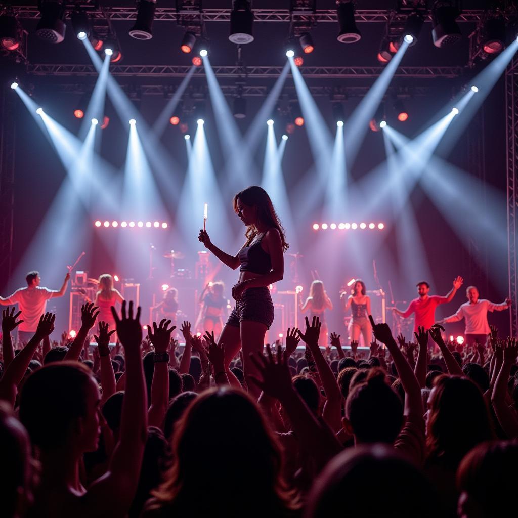 T-ara performing for QUEEN'S