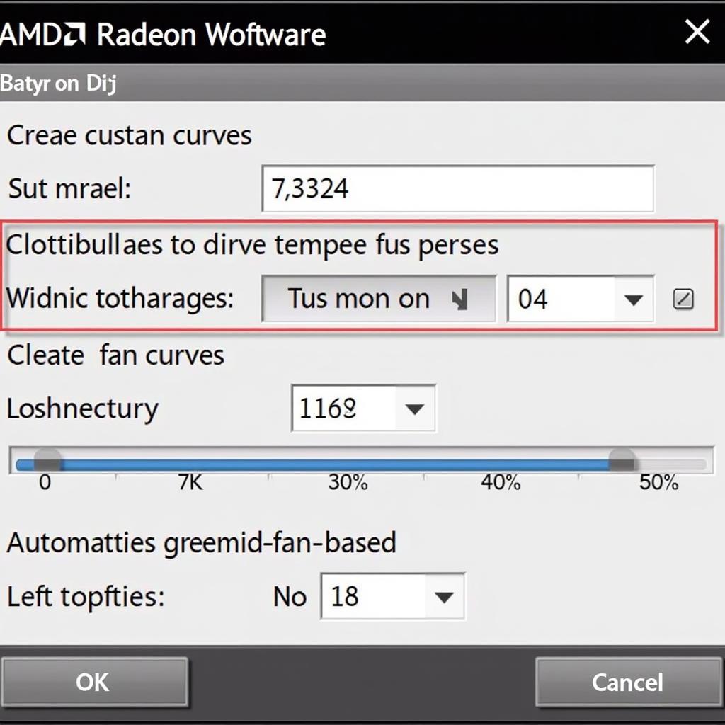 RX 580 Fan Control in Radeon Software