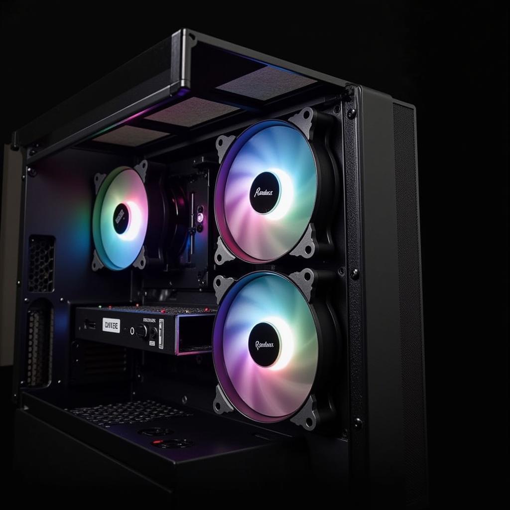 RGB fan configuration in Raidmax NV-A123R3