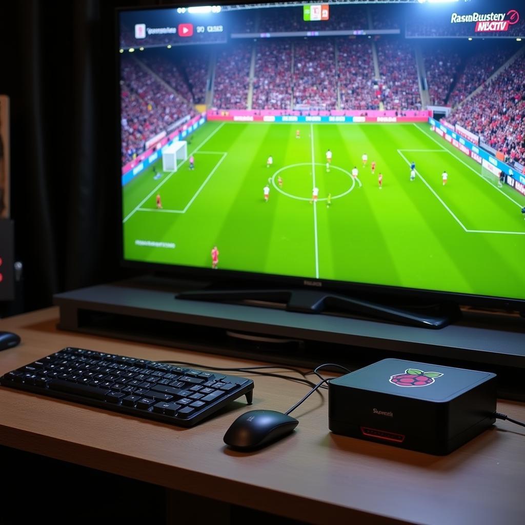 Raspberry Pi 4 Football Fan Setup