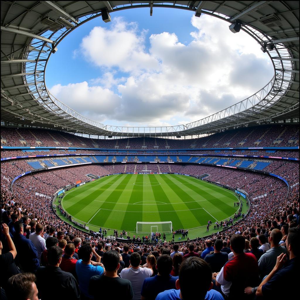 Real Madrid's Santiago Bernabéu Stadium