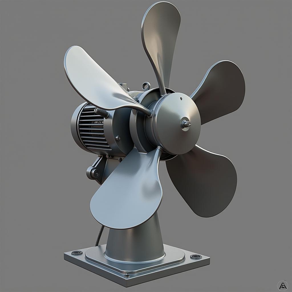 3D Model of a Realistic Fan