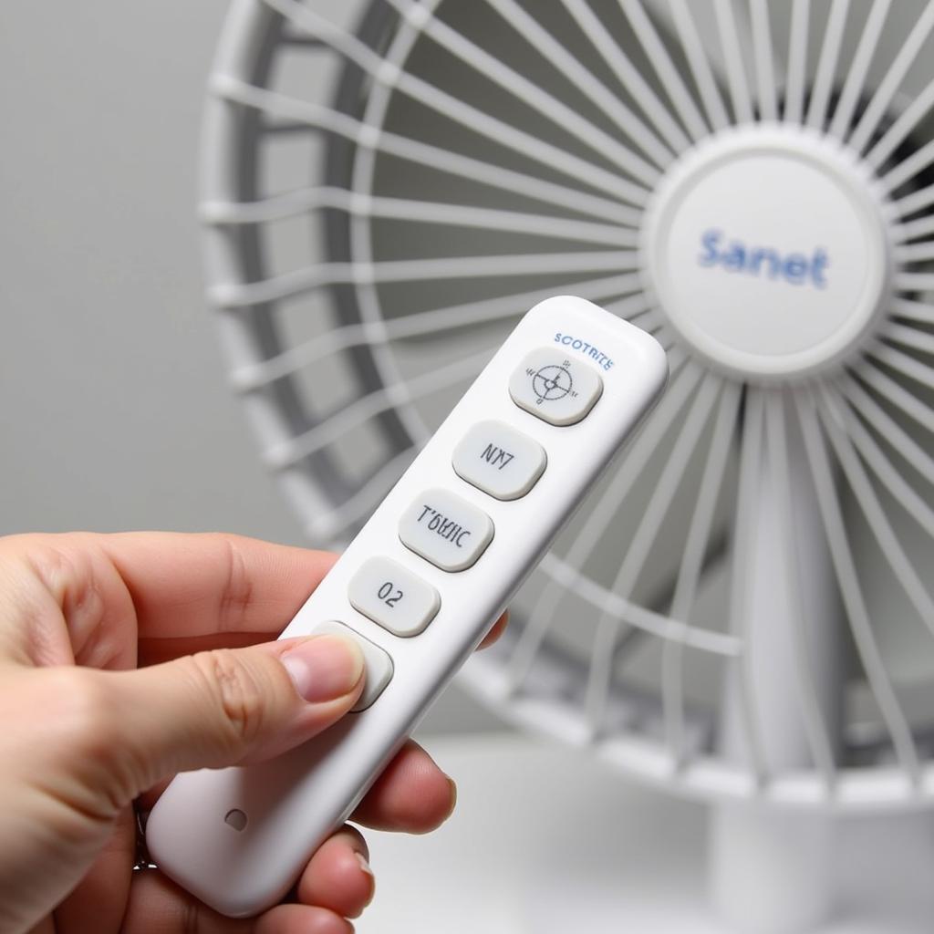 Using a Fan Remote Control