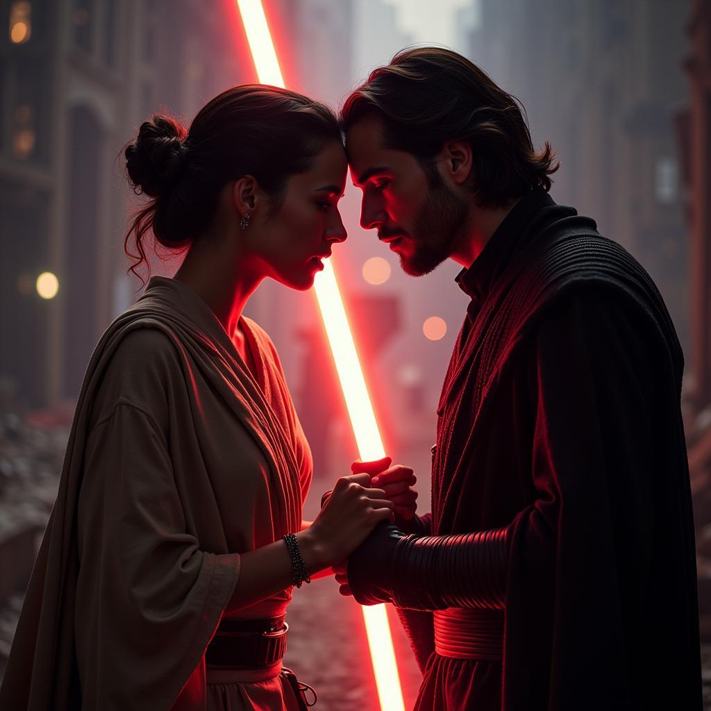 Rey and Kylo Ren's Force Connection