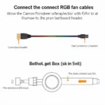 RGB Fan Connection Diagram