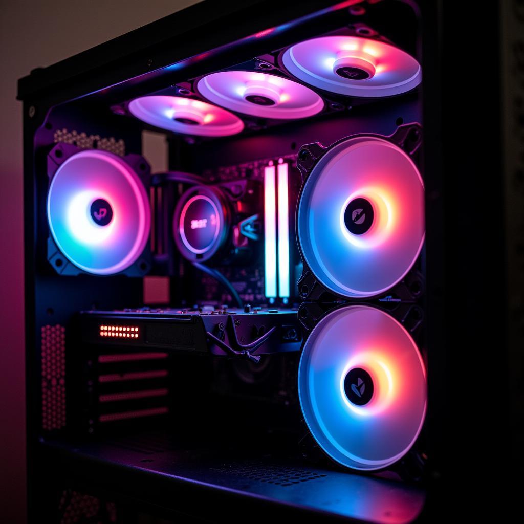 RGB Fan Cooling Performance