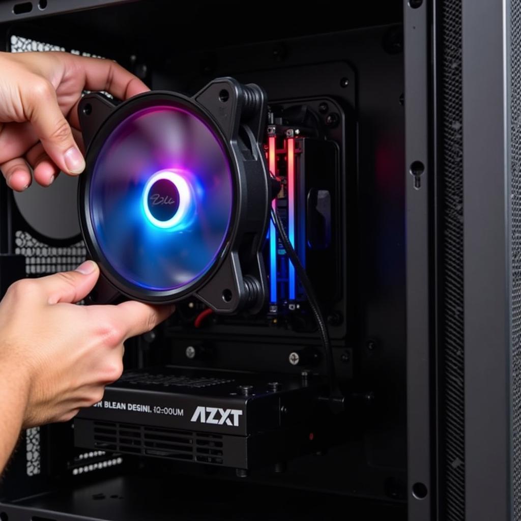 Installing an RGB Fan