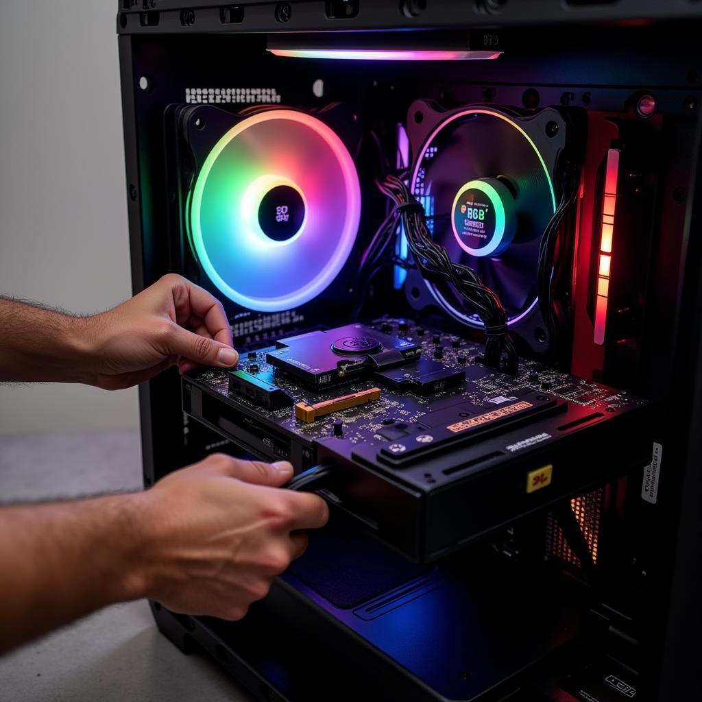 Installing RGB Fan Kit