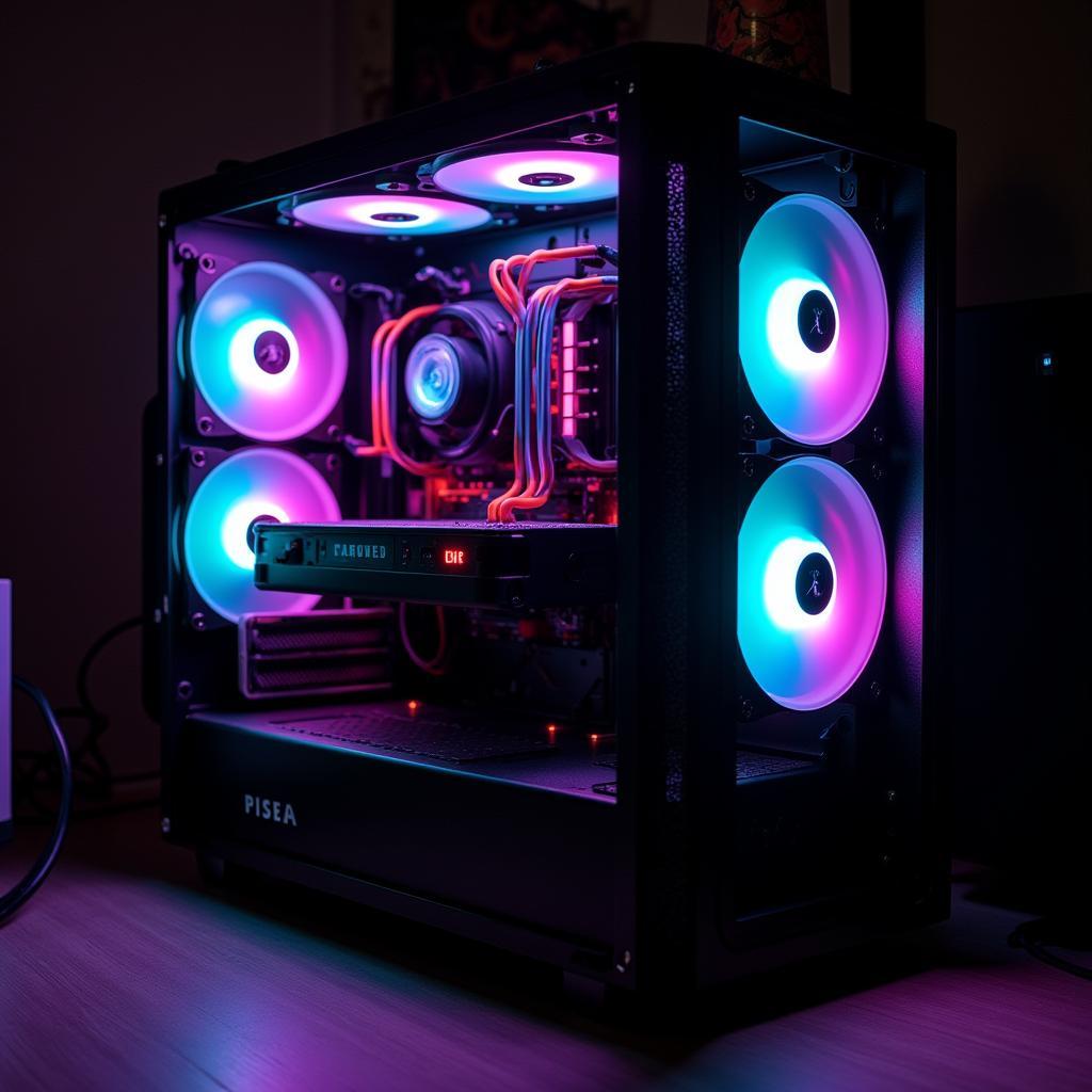 RGB Fan Showcase in a Custom PC Build