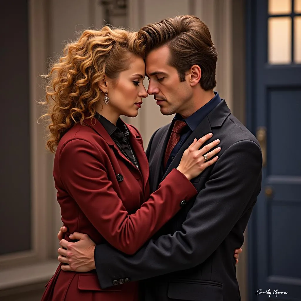 River Song and the Doctor