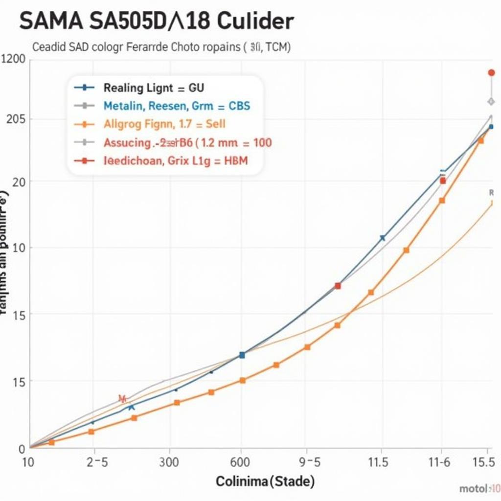 Sama SA505D-B Performance Graph