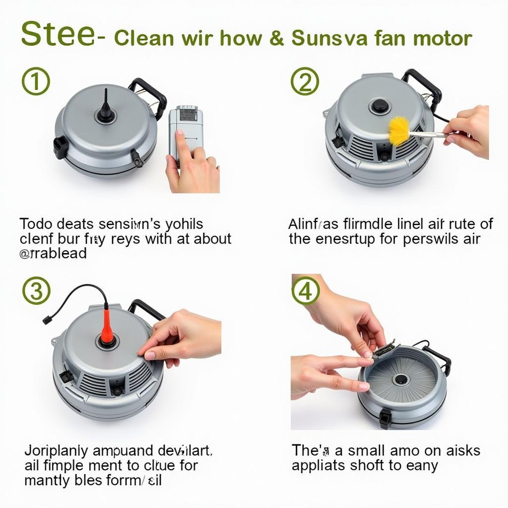 Sanyo Denki Fan Motor Maintenance