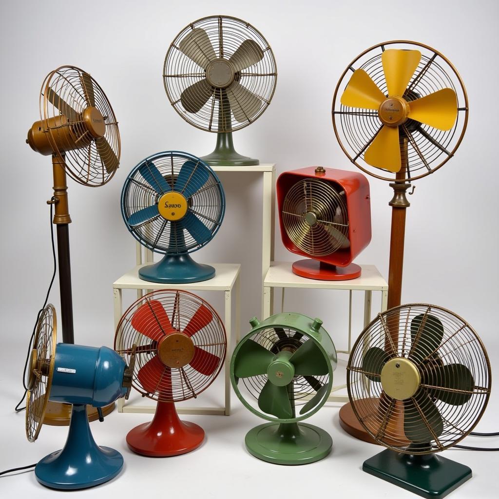 Vintage Sanyo Fan Models