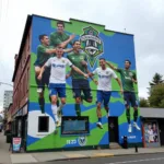 Seattle Sounders FC Goal Mural