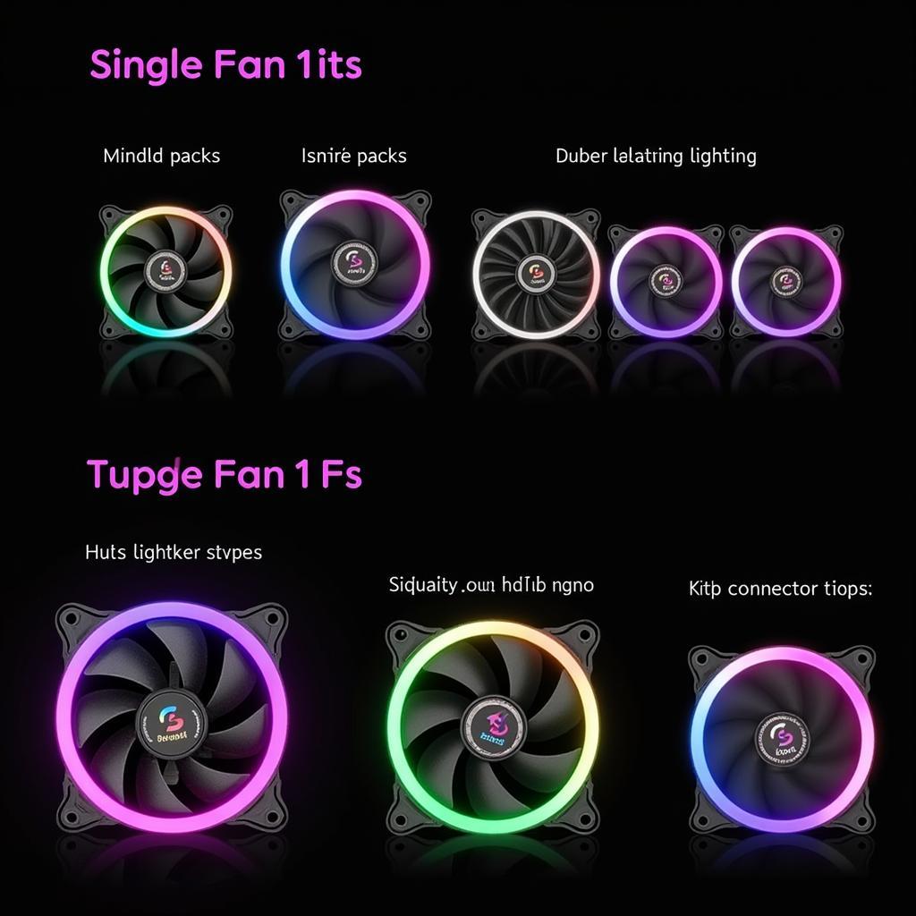 Segotep RGB Fan Types