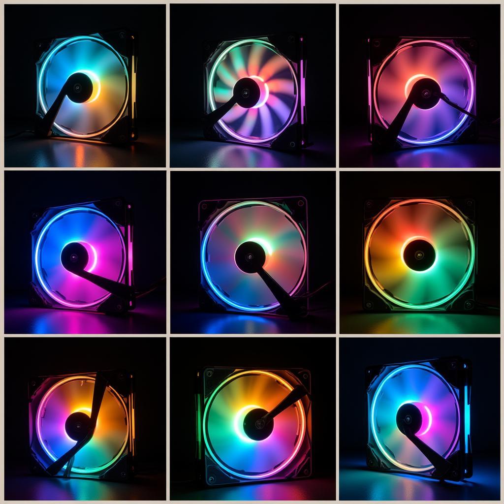 Variety of RGB Fans