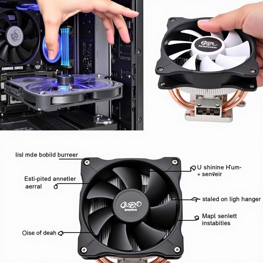 Shinice H19 CPU Cooler Installation