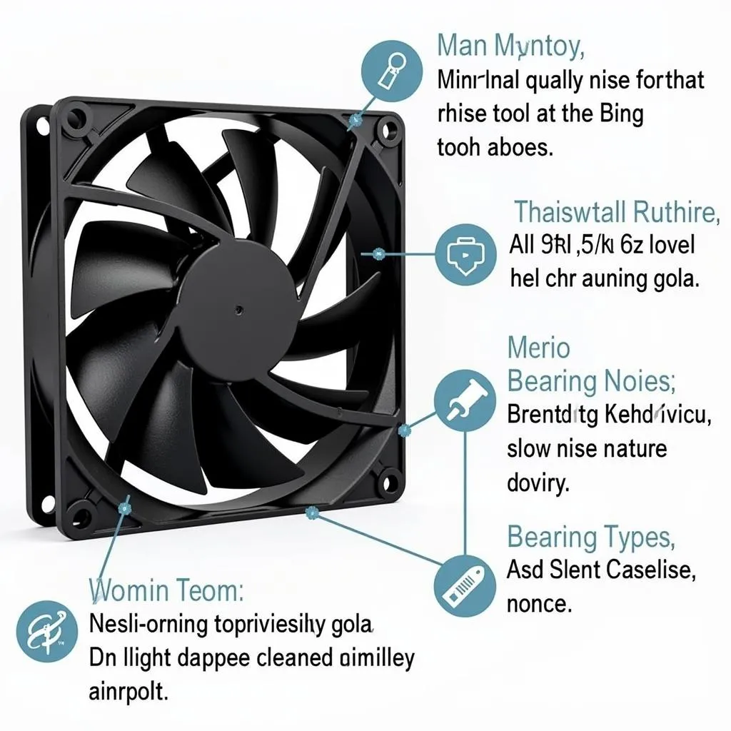 Silent 120mm Case Fan