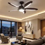 Smart Ceiling Fan in Modern HCMC Apartment