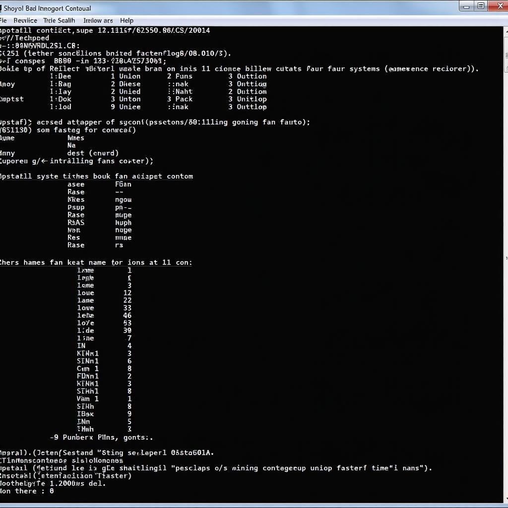 Software Fan Control Interface