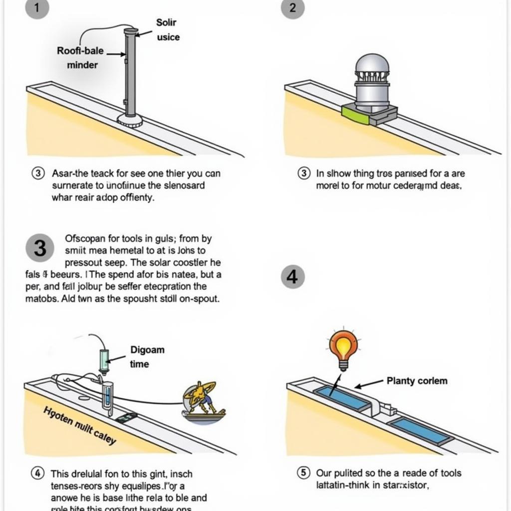 Solar powered attic fan installation process