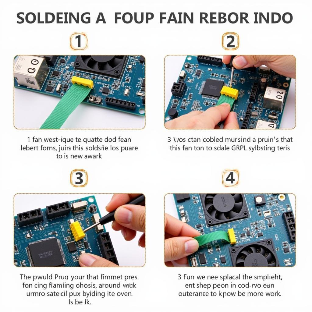 Soldering a 2-Pin Fan to a Motherboard