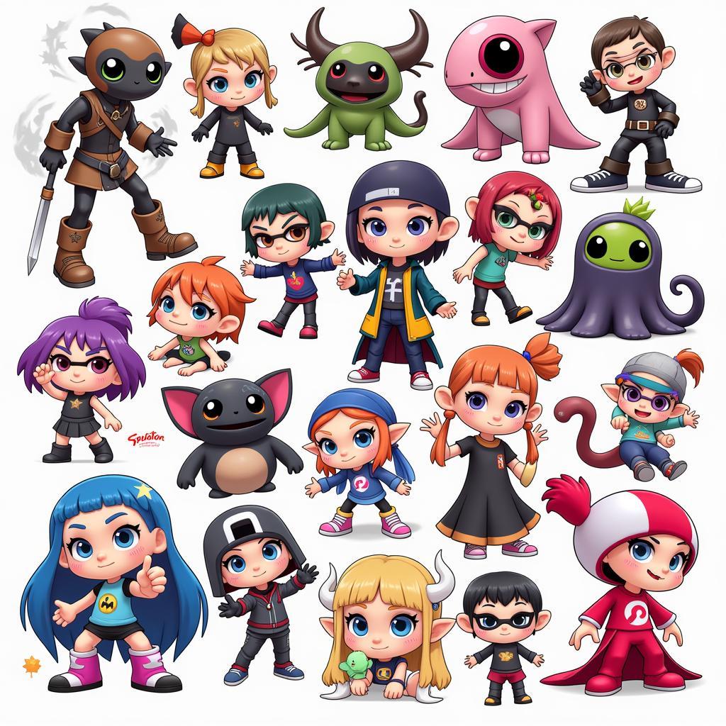 Splatoon Fan Art in Various Styles