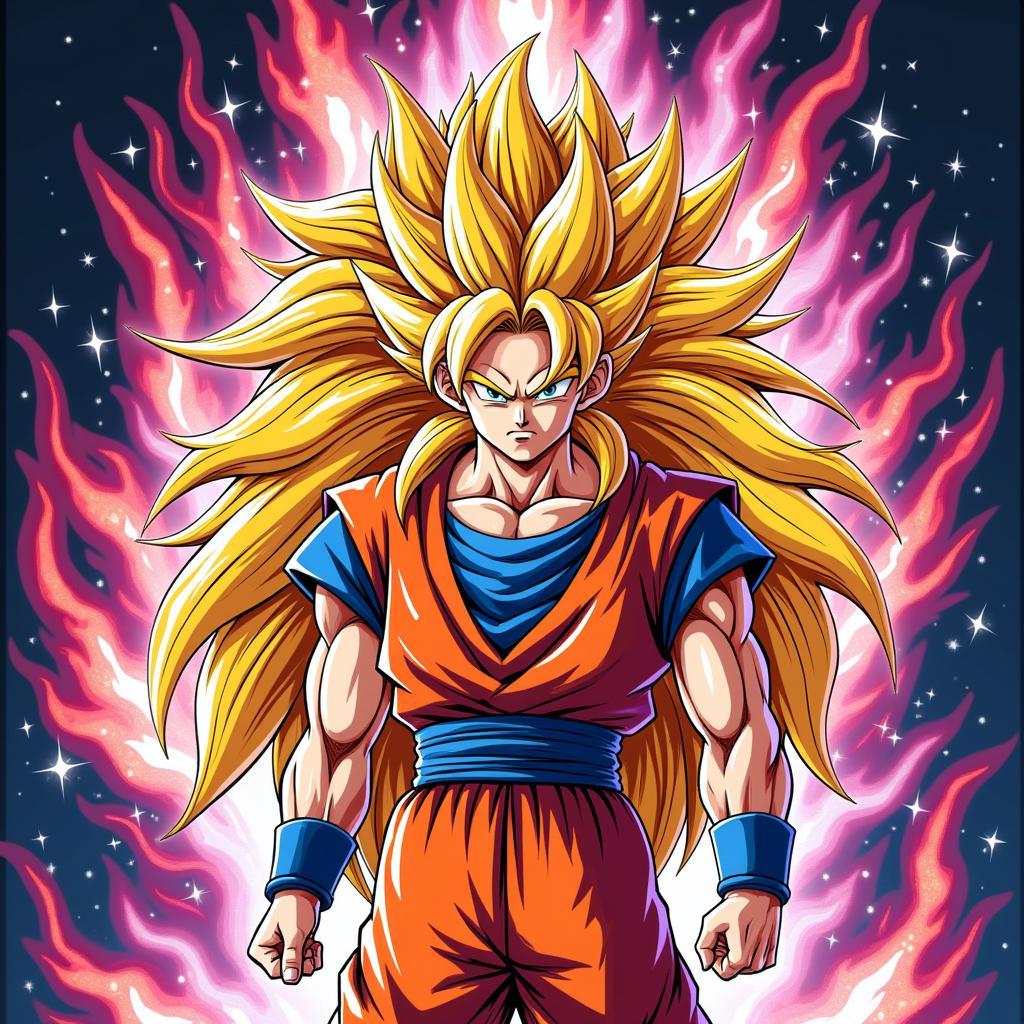 SSJ4 Fusion Poster