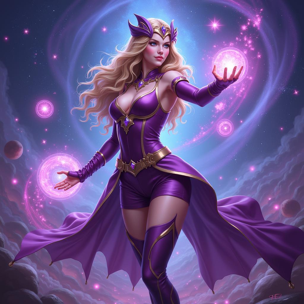 Cosmic Star Guardian Syndra portrait