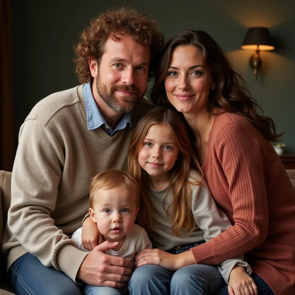 Dr. Steve Brule and his Family