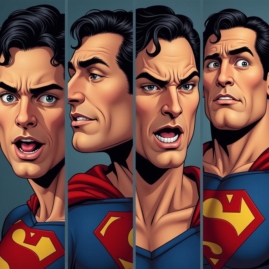 Superman Fan Art Emotions