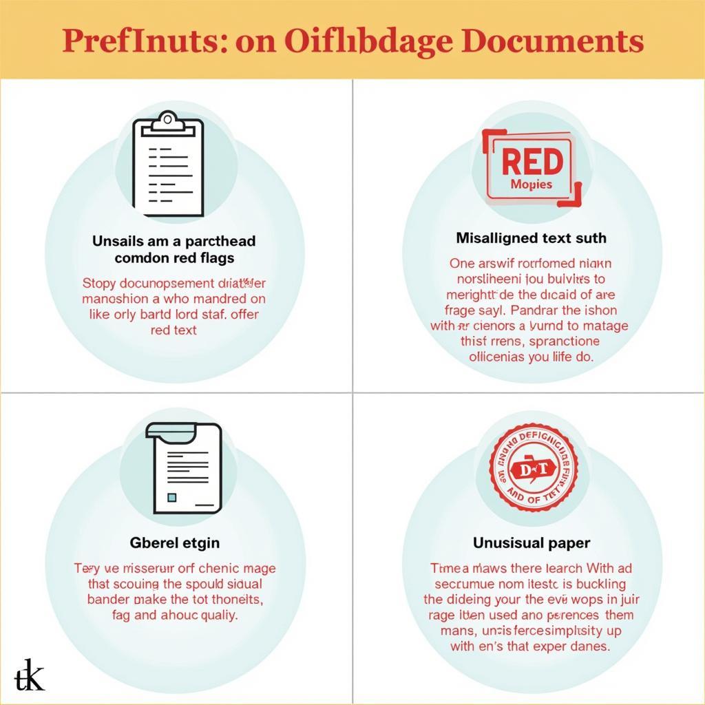 Identifying Suspicious Document Features