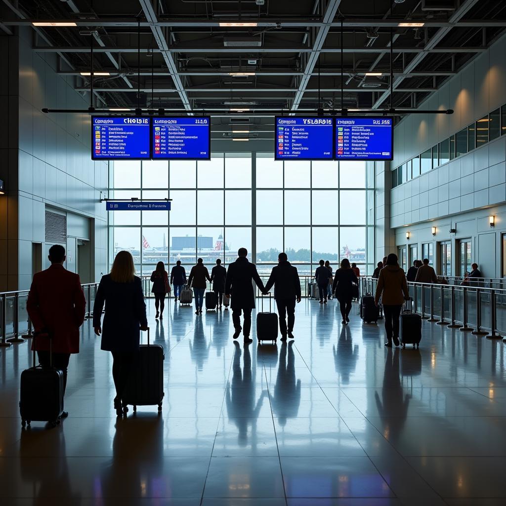 Tan Son Nhat Airport Arrival Hall