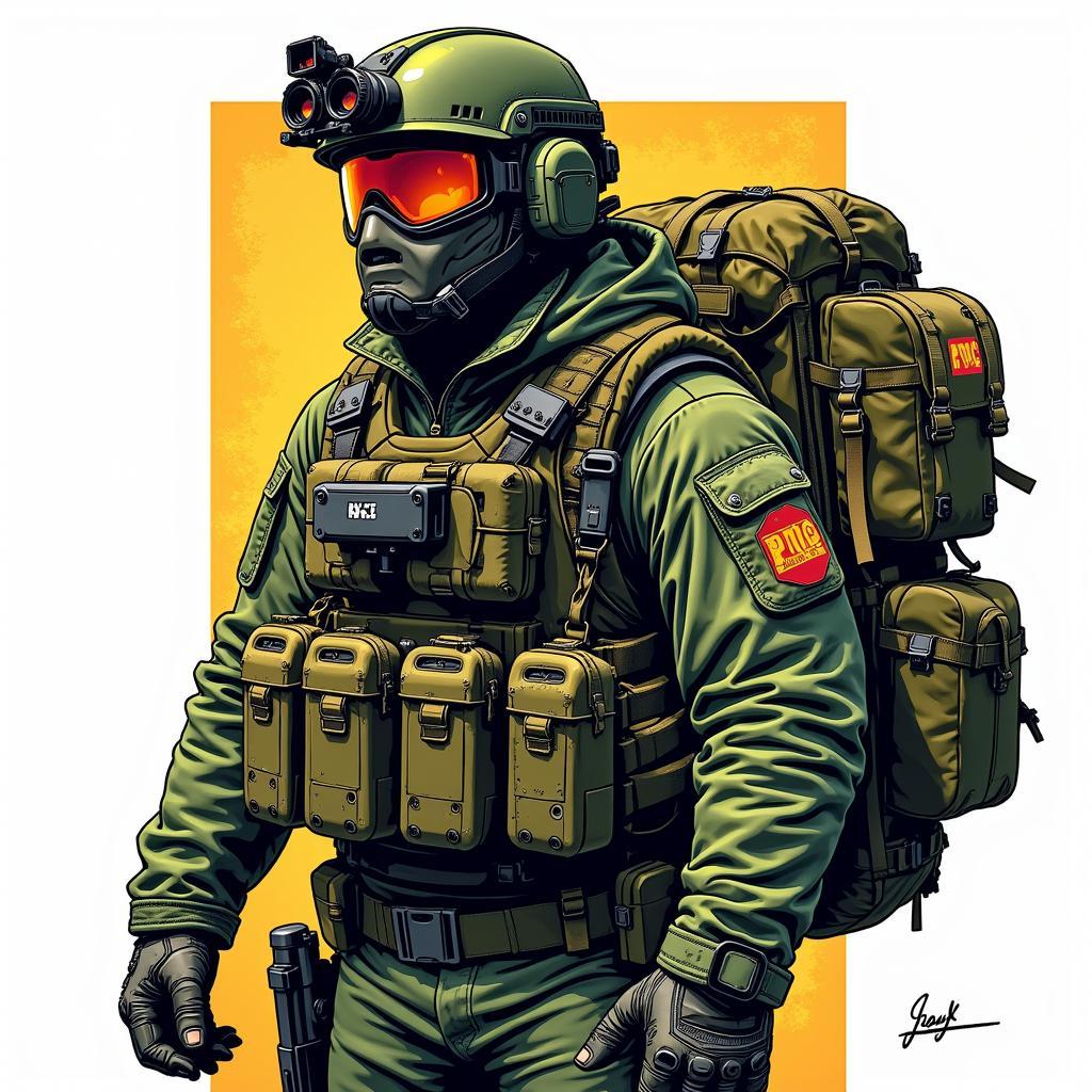 Escape From Tarkov Operator Illustration