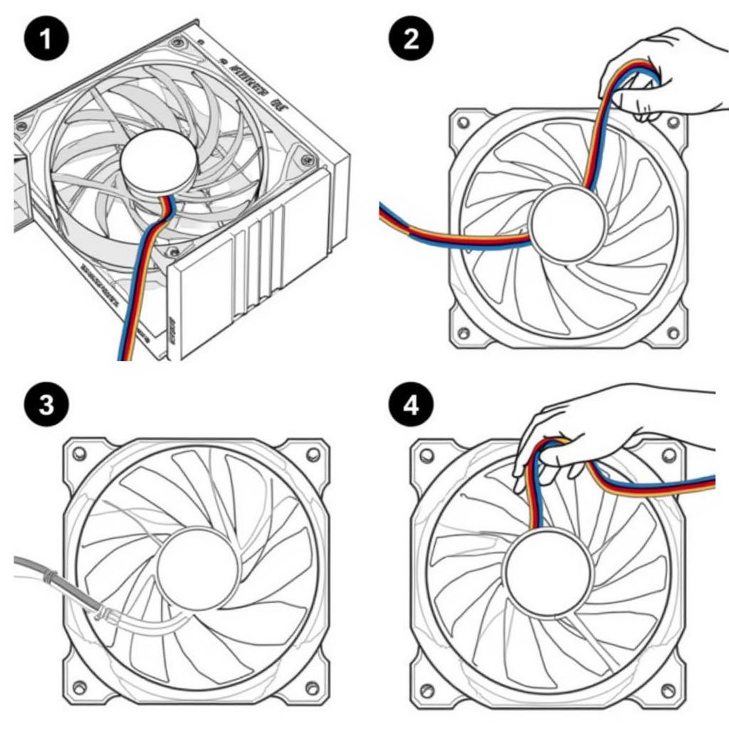 Thermaltake Riing Plus 12 RGB Fan Installation 