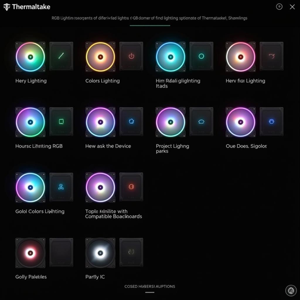 Thermaltake Riing Plus 12 RGB Fan Software Sync