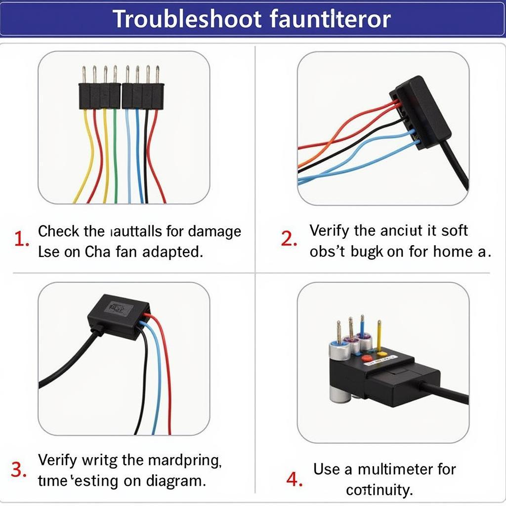 Troubleshooting Cha Fan Adapter Connections