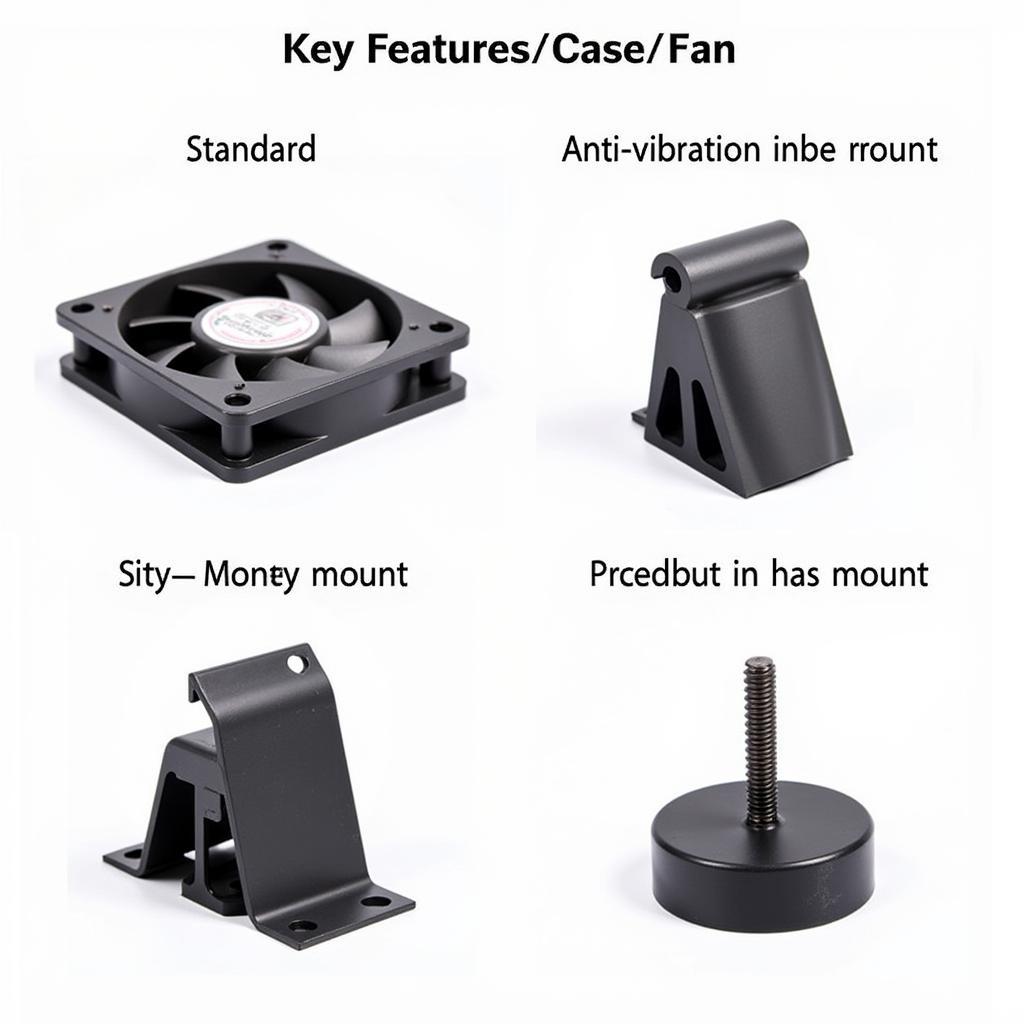 Different Types of Computer Case Fan Rubber Mounts