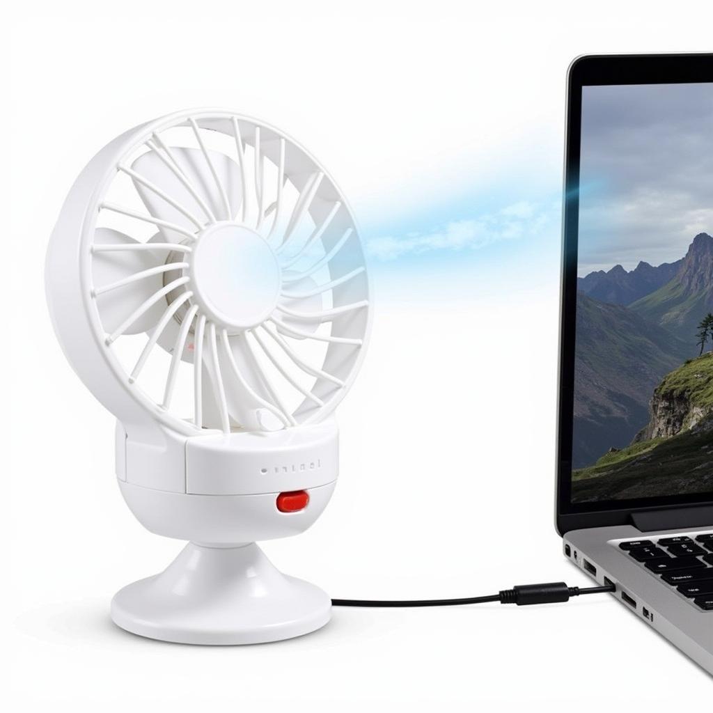 Credal Handy Fan with USB Power