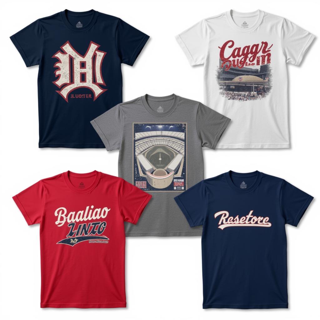 Different Styles of Baseball T-shirts