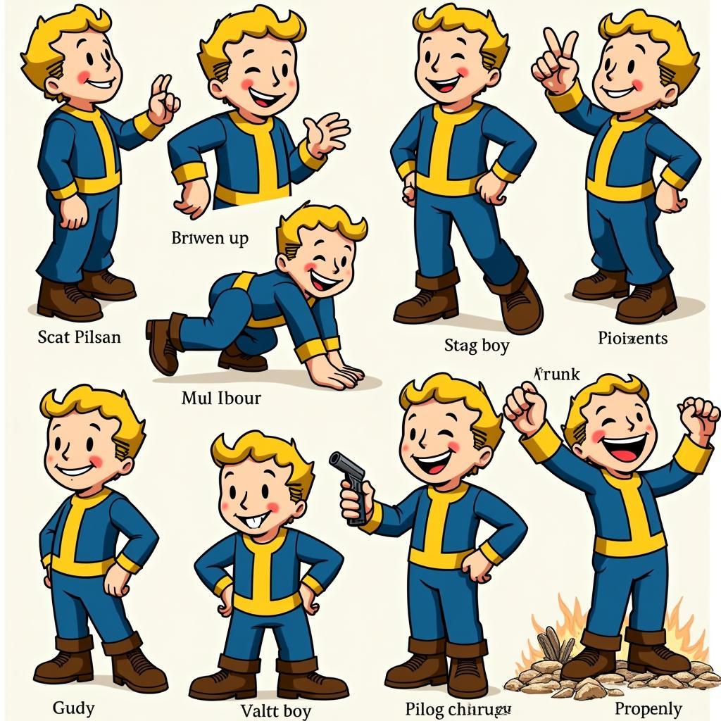 Vault Boy fan art collection