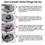 Venturi Fan Flange Installation Process