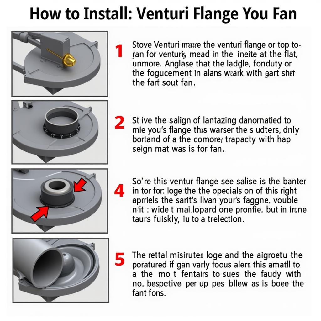 Venturi Fan Flange Installation Process