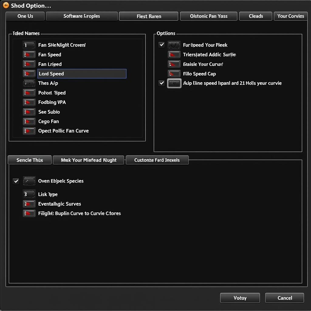 VGA Fan Speed Control Options