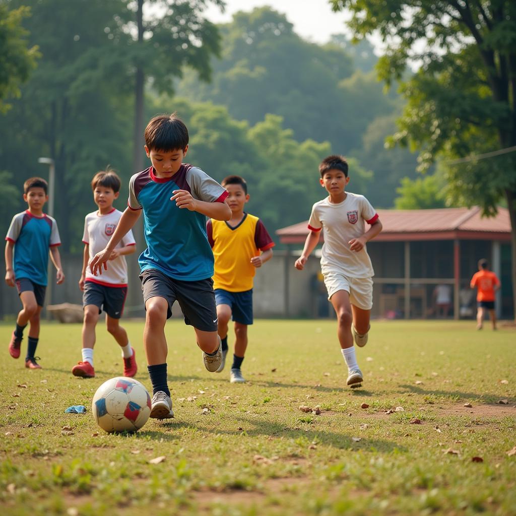 Street Football in Vietnam