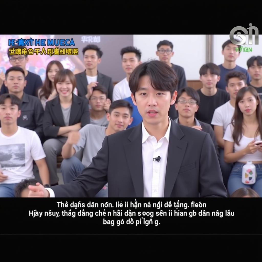 Screenshot of a Jin video with Vietnamese subtitles on Vietub