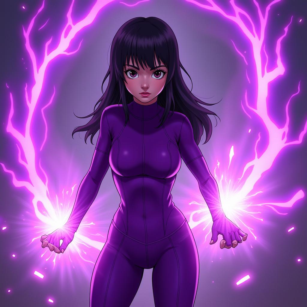 Violet Parr using her force field