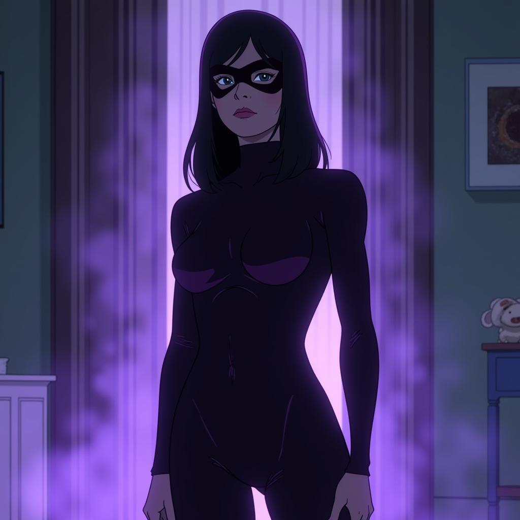 Violet Parr using her invisibility power