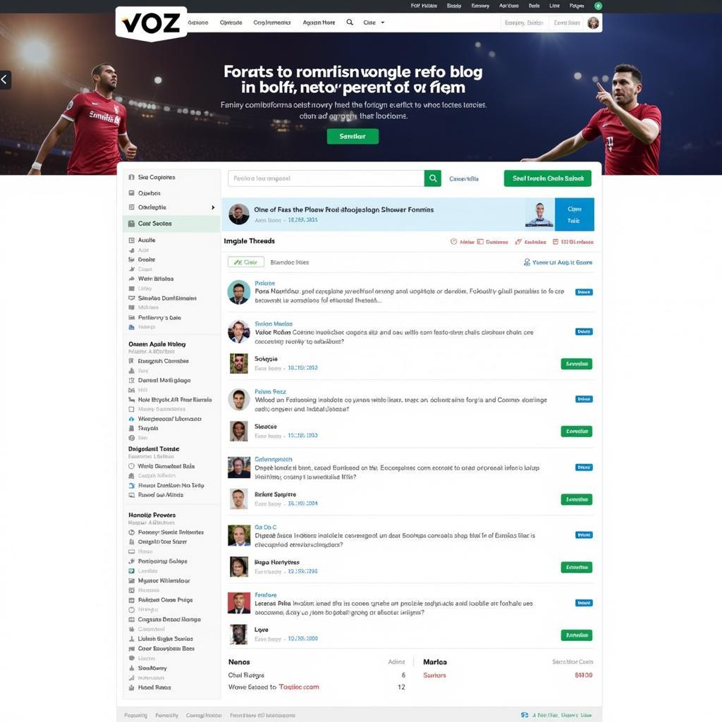 Voz Forums Football Artic Site Homepage